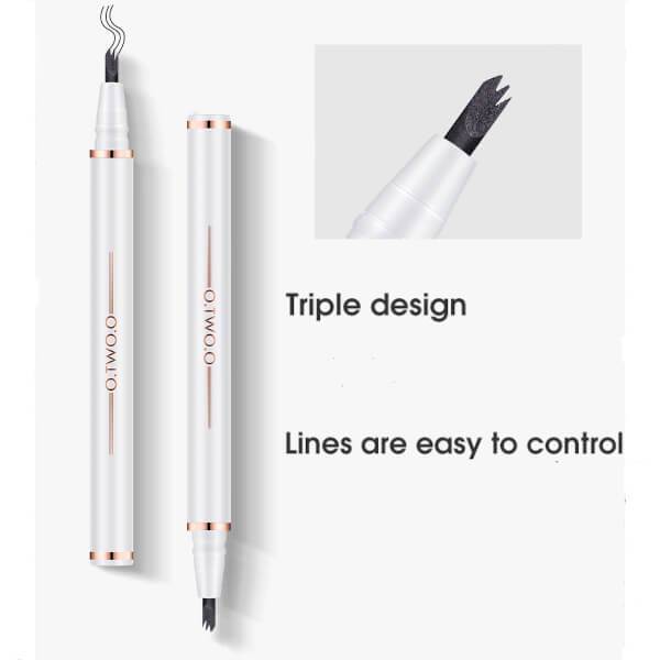 Lápiz de Cejas Profesional Meyebrow con 3 Puntas