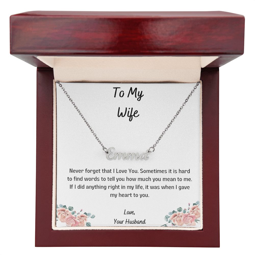 Wife - Get Customized Name for Your Loved Ones