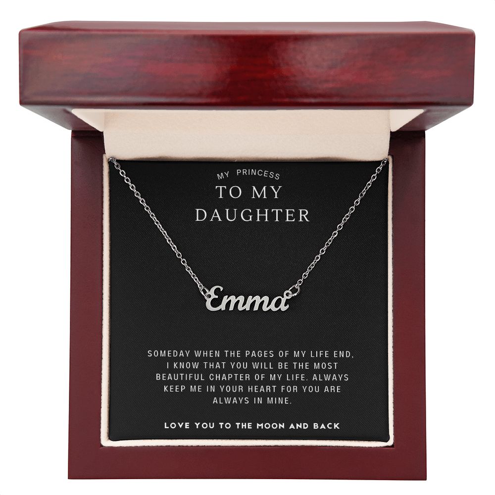 Daughter - Get Customized Name for Your Loved Ones
