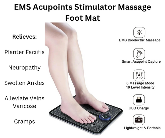 EMS Acupoints Stimulator Massage Foot Mat