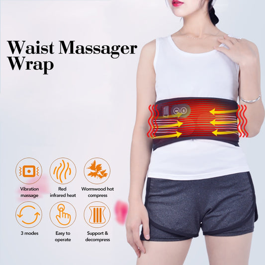 Electric Heating Belt for Back Pain Therapy