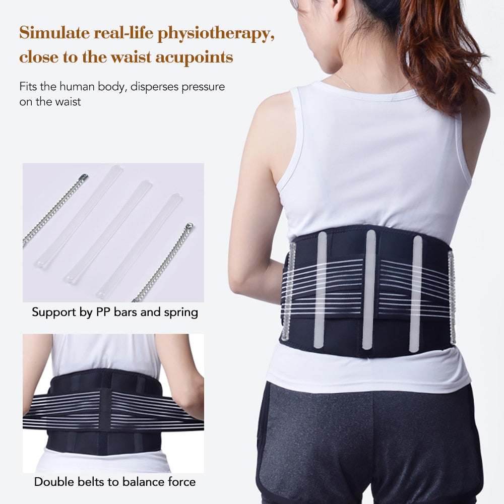 Electric Heating Belt for Back Pain Therapy