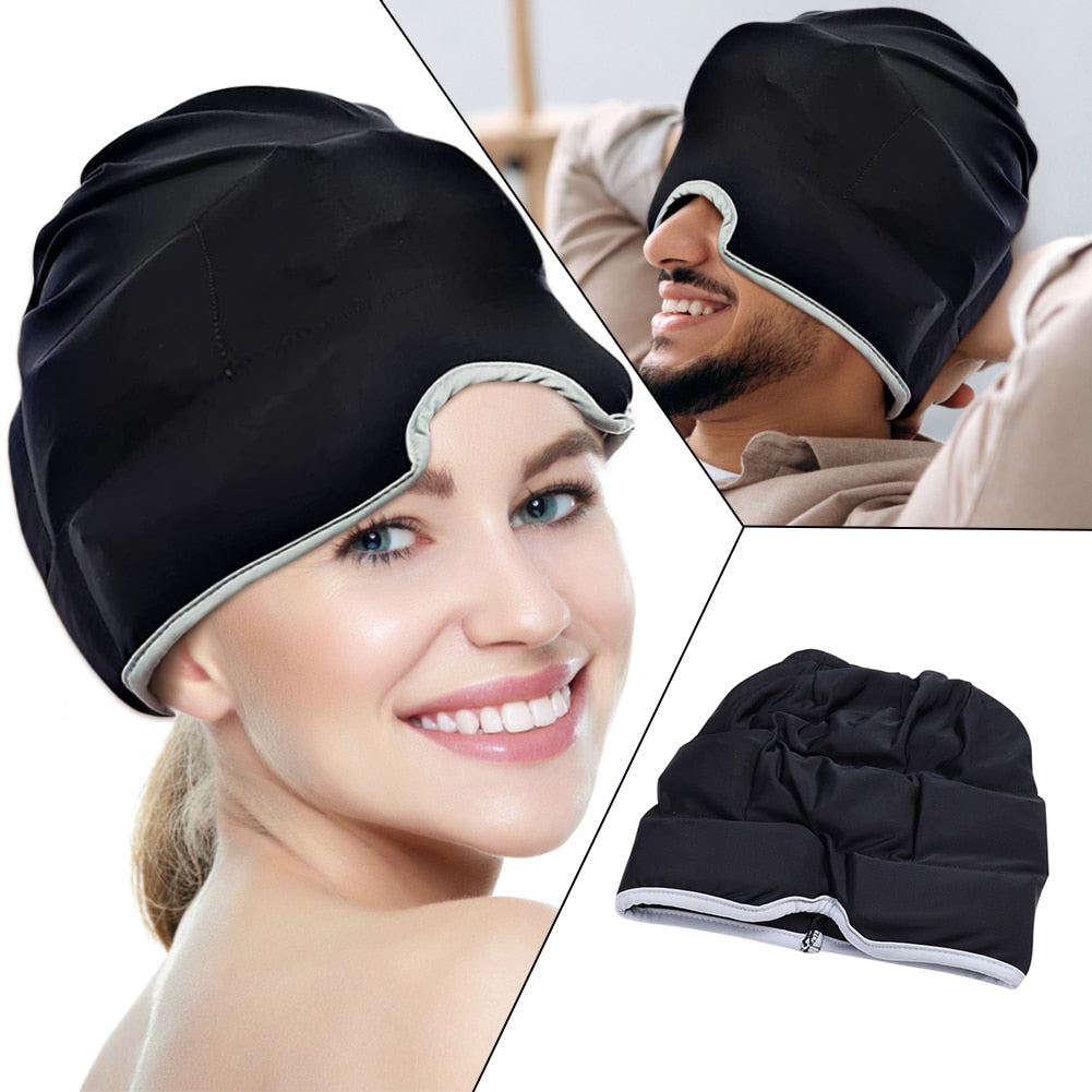 Headache & Migraine Relief Cap (Hot & Cold Gel Therapy)