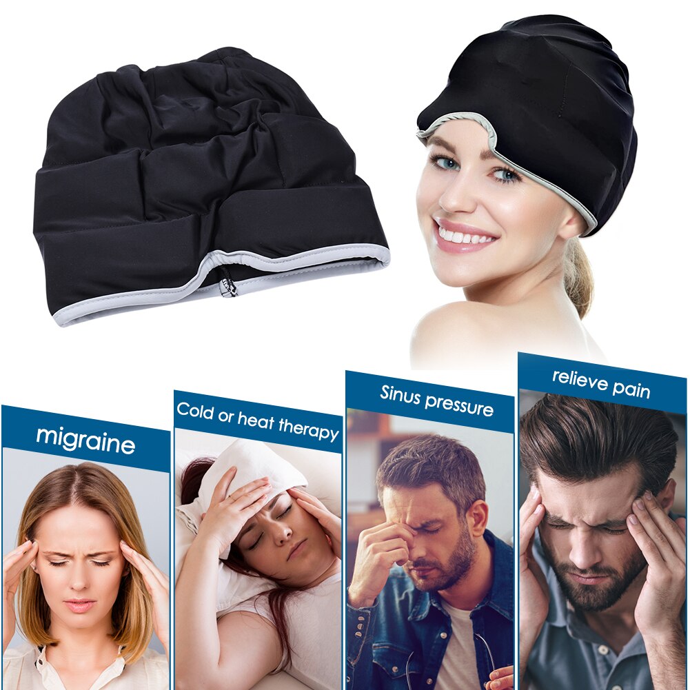 Headache & Migraine Relief Cap (Hot & Cold Gel Therapy)