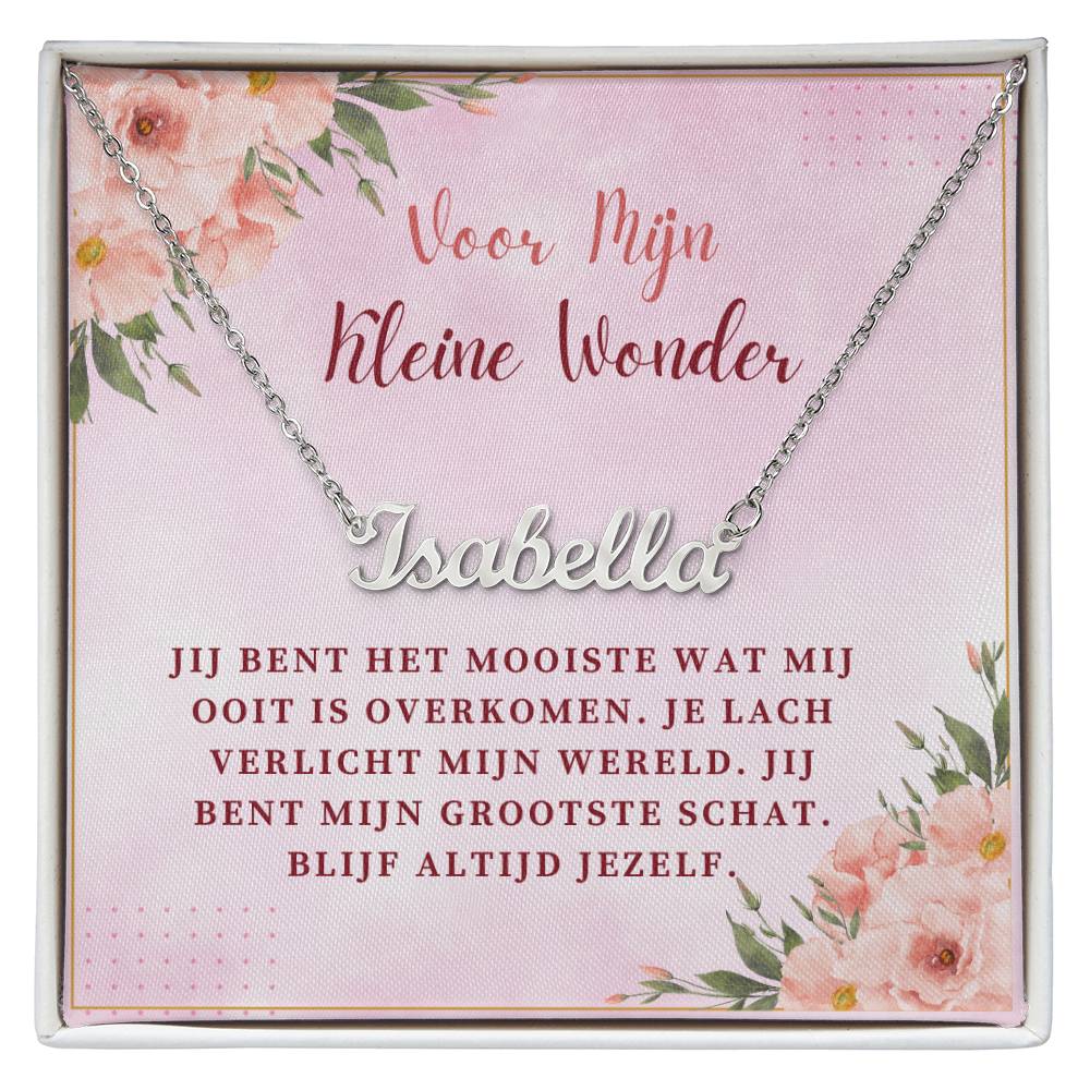 Voor mijn kleine wonder