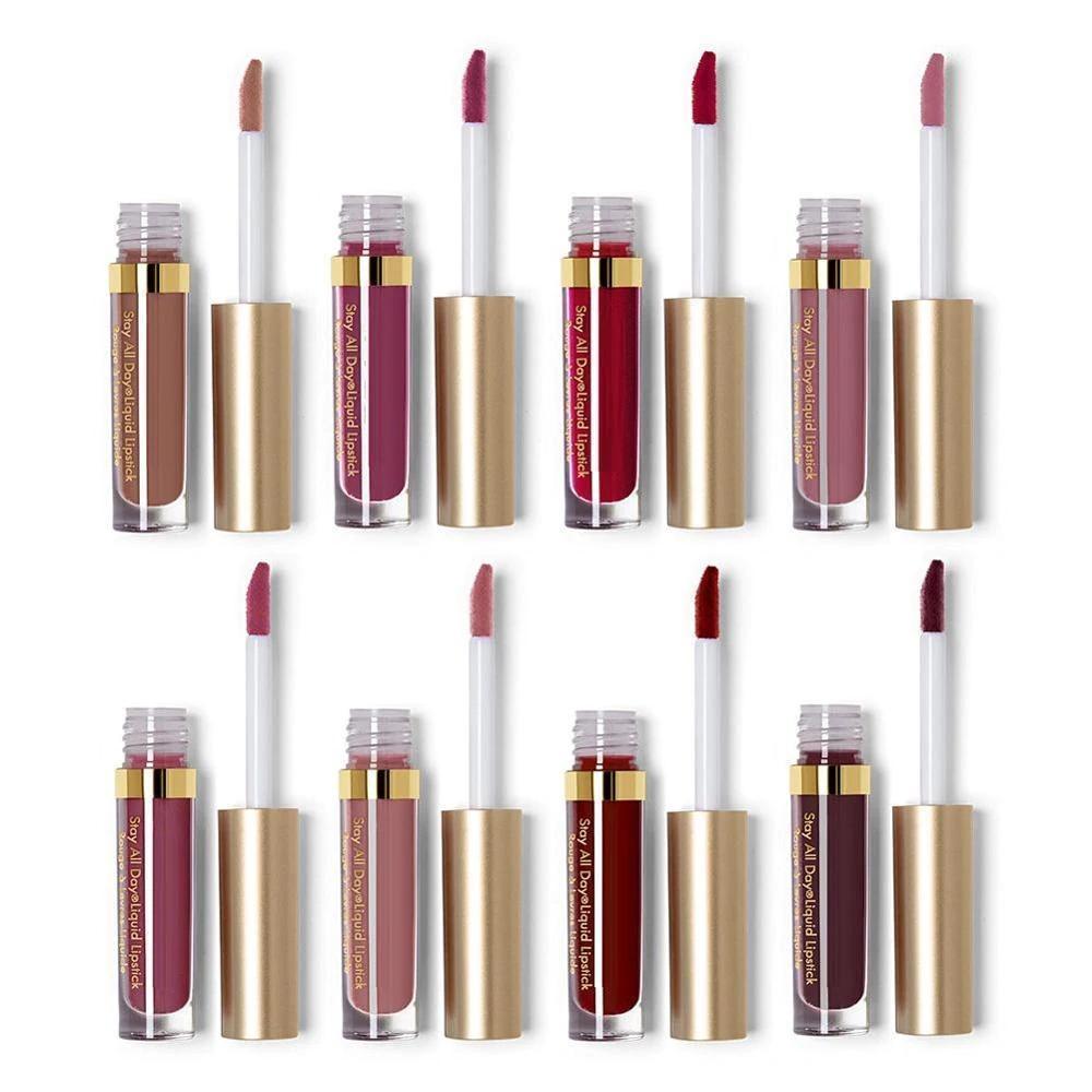 8pcs Set Everlasting Matte Liquid Lipstick