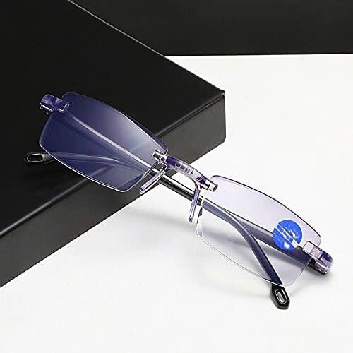 High Hardness Anti-blue Progressive Far And Near Dual-Use Reading Glasses