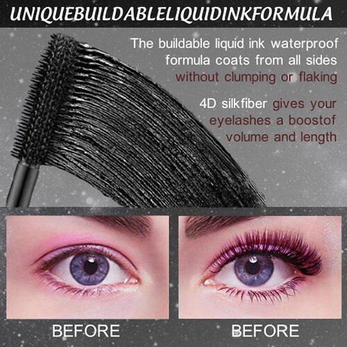 4D Waterproof Flexible Brush Galaxy Mascara