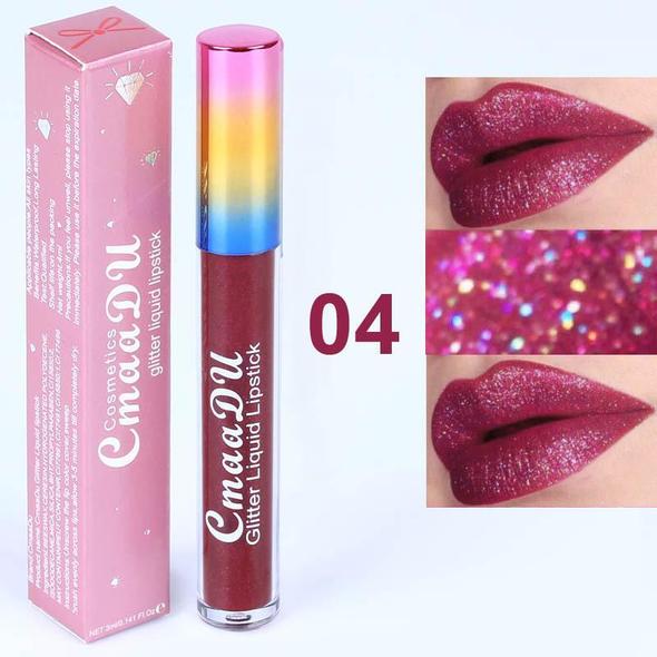 Glitter Waterproof Long Lasting Lip Gloss