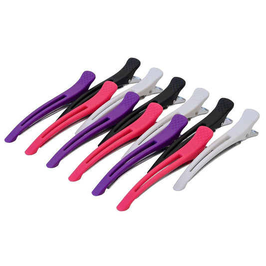 12-Pack: Non-Slip Professional Hair Clips For Volumizing, Styling And Grip