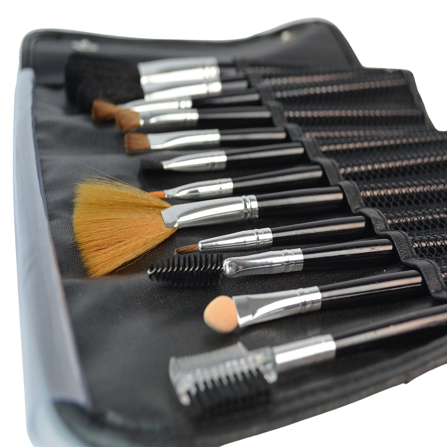 12-Pack: Premium Makeup Brush Set for Blending Blush Concealer Eye Shadow