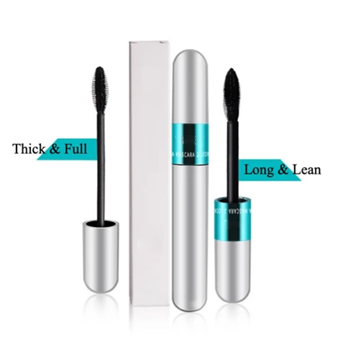 4 IN 1 Waterproof Silk Fiber Thick Lengthening Mascara