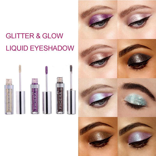 Makeup Metallic Glitter Liquid Eyeshadow