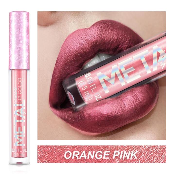 Glitter Metallic Liquid Lipstick Waterproof