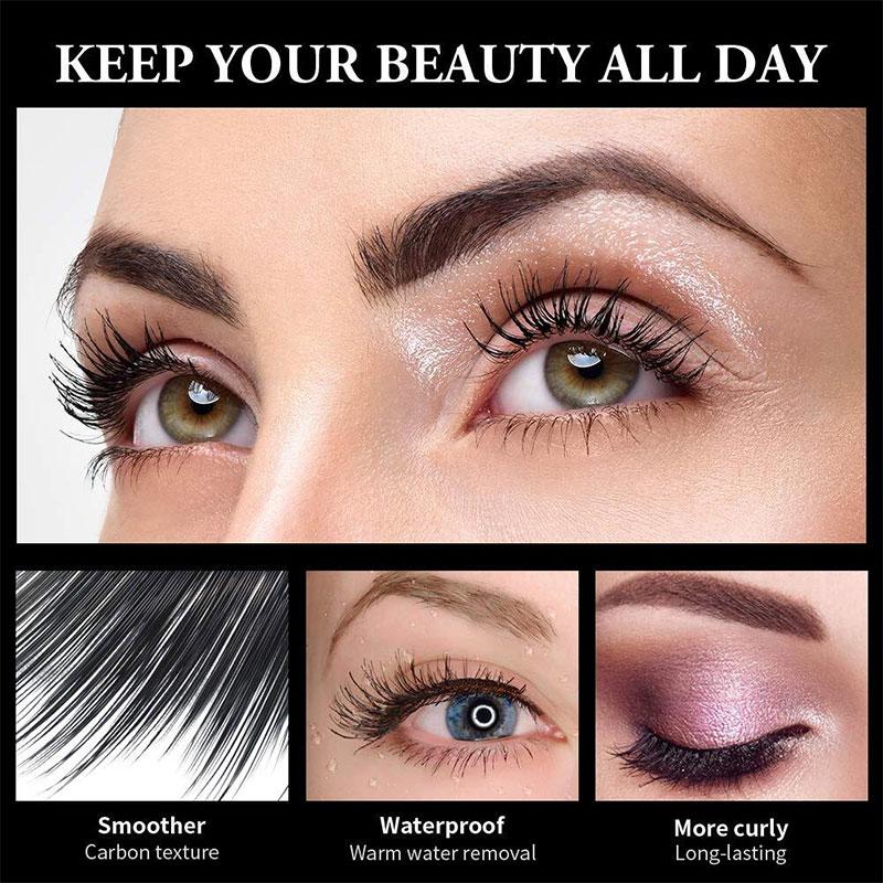 4D Waterproof Silk Fiber Thick Lengthening Mascara