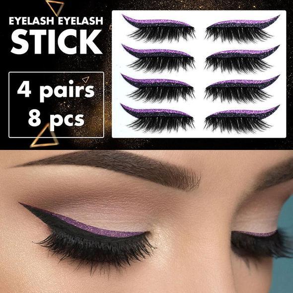 Stick On LINER LASHES 2 in 1 Reusable