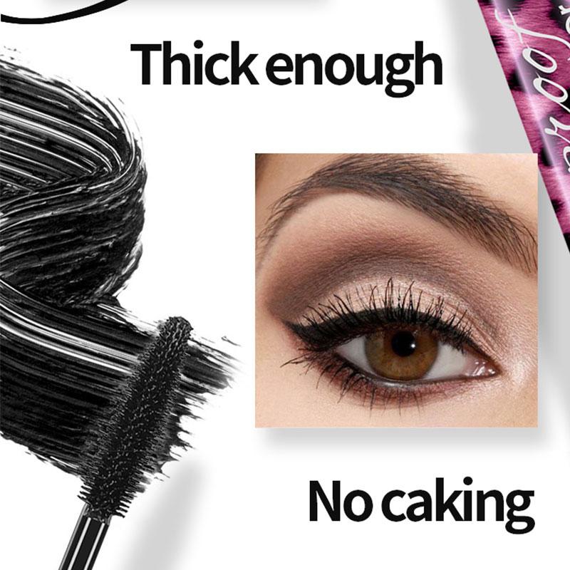 4D Waterproof Silk Fiber Thick Lengthening Mascara