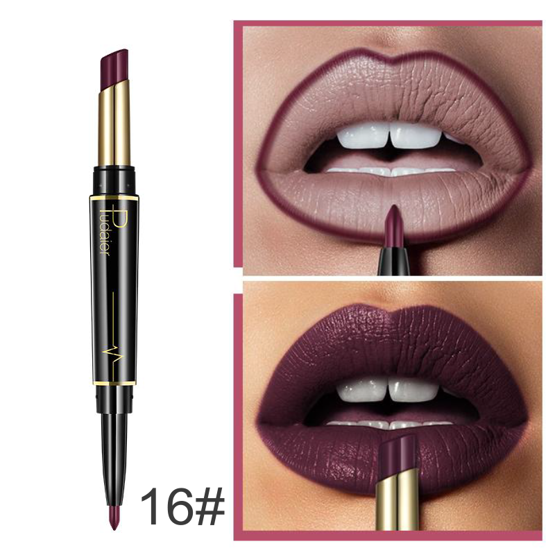 16 Color Long Lasting Lipstick Lipstick lip liner combo