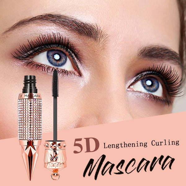 5D WATERPROOF SILK FIBER THICK LENGTHENING MASCARA