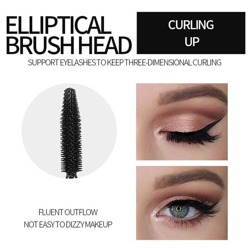 4D Waterproof Silk Fiber Thick Lengthening Mascara