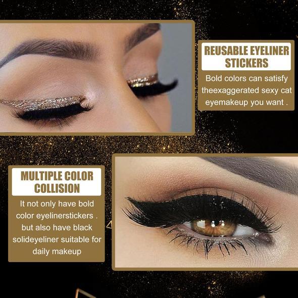 Stick On LINER LASHES 2 in 1 Reusable