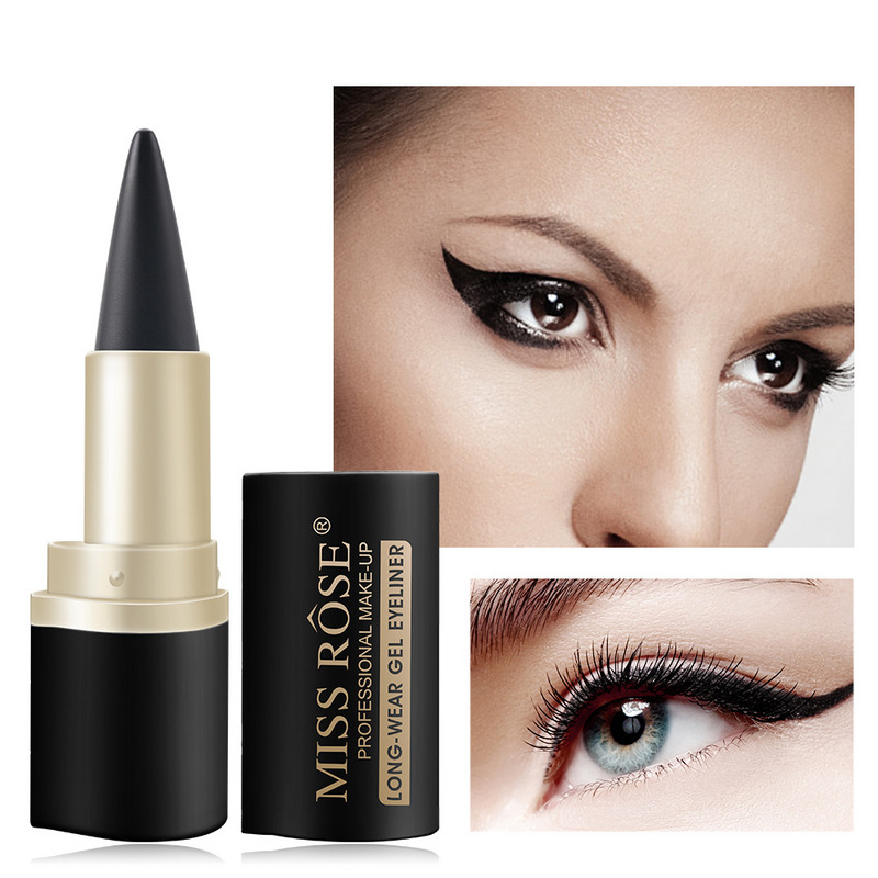 Waterproof Single head Solid Cat Eye Eyeliner