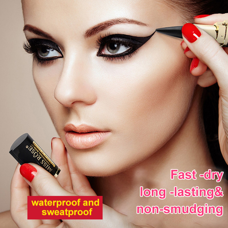 Waterproof Single head Solid Cat Eye Eyeliner