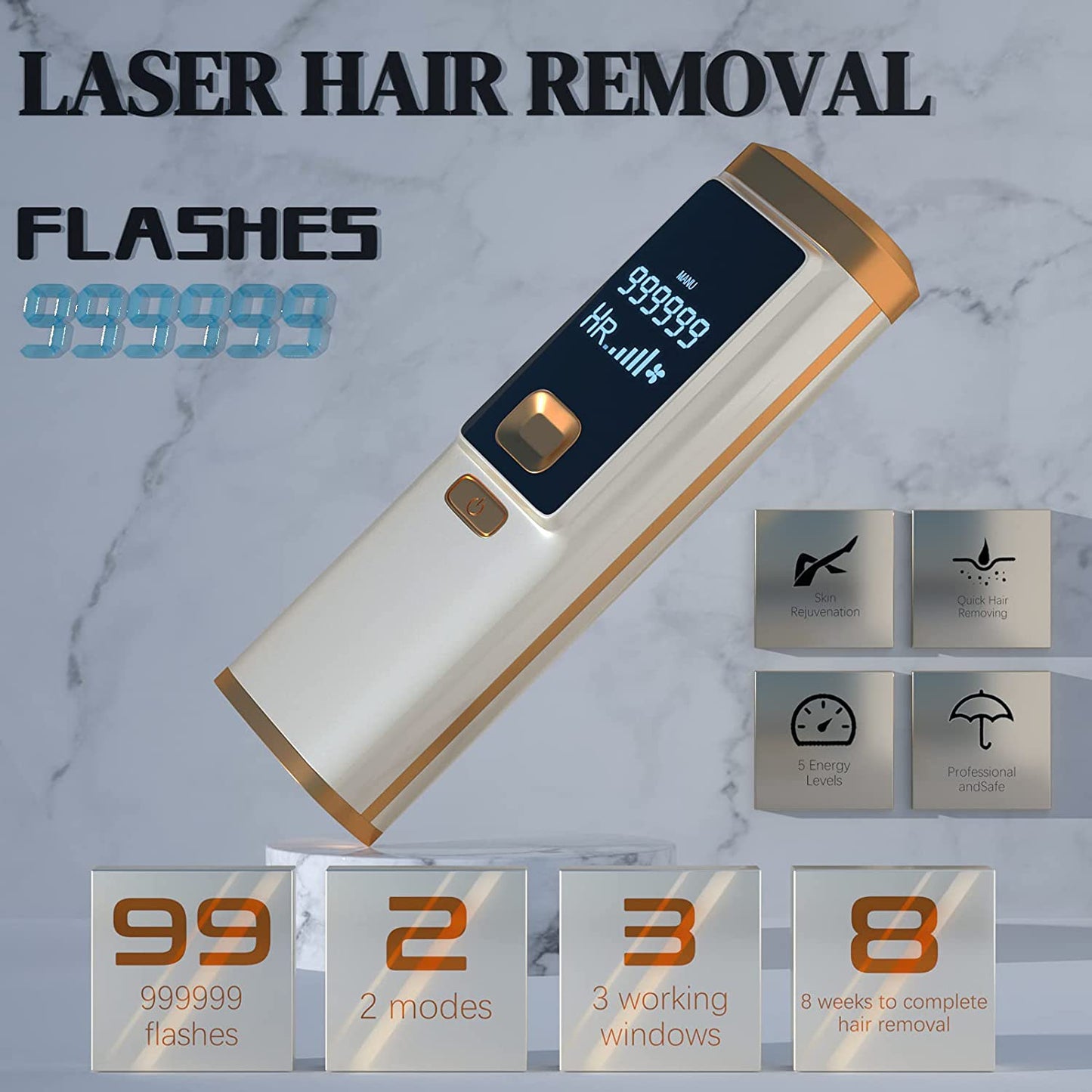 SafeIPL Laser Hair Removal