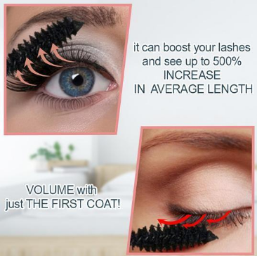 Pure Herbal Mascara In 4D Silk Fiber