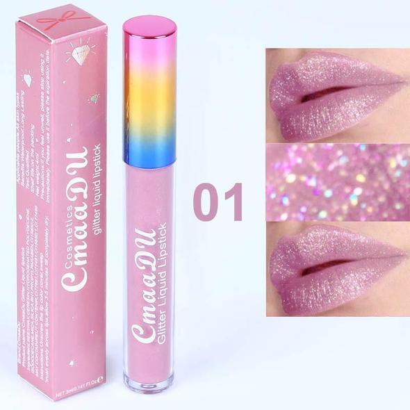 Glitter Waterproof Long Lasting Lip Gloss