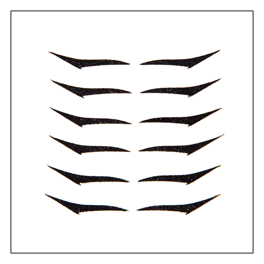 Eyeliner Sticker KITTEN BLACK - 6 pairs