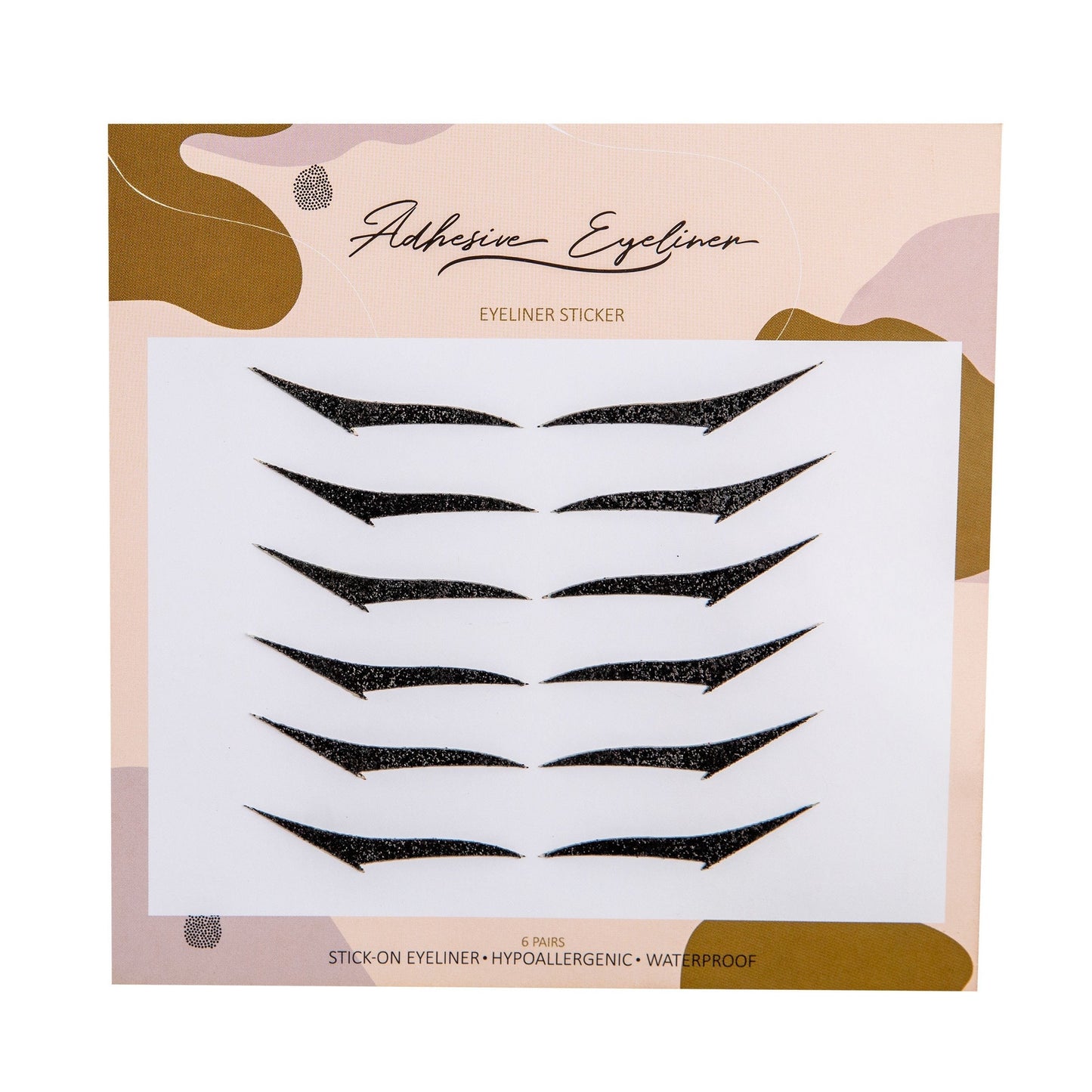 Eyeliner Sticker KITTEN BLACK - 6 pairs