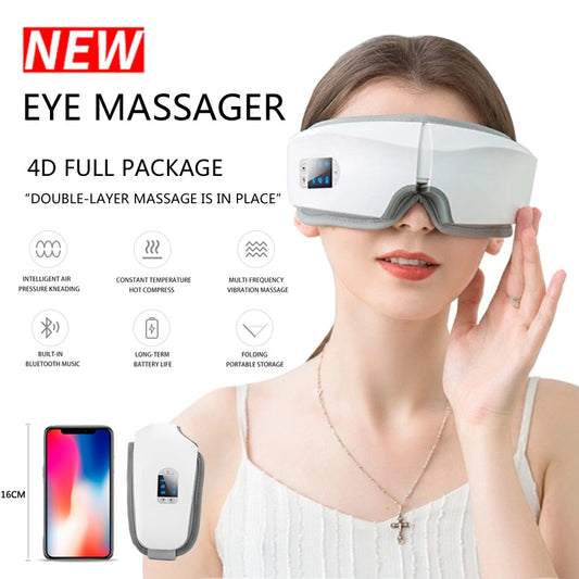 Bluetooth Eye Massager 4D