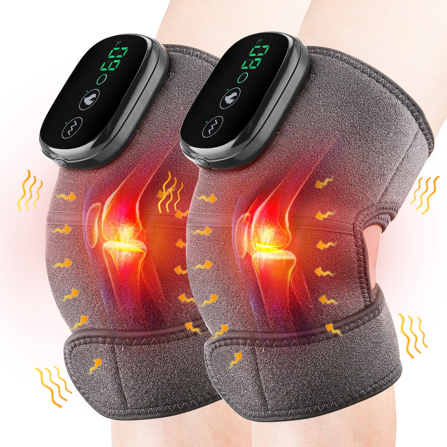 Cordless Thermal Massager for Knee, Elbow and Shoulder