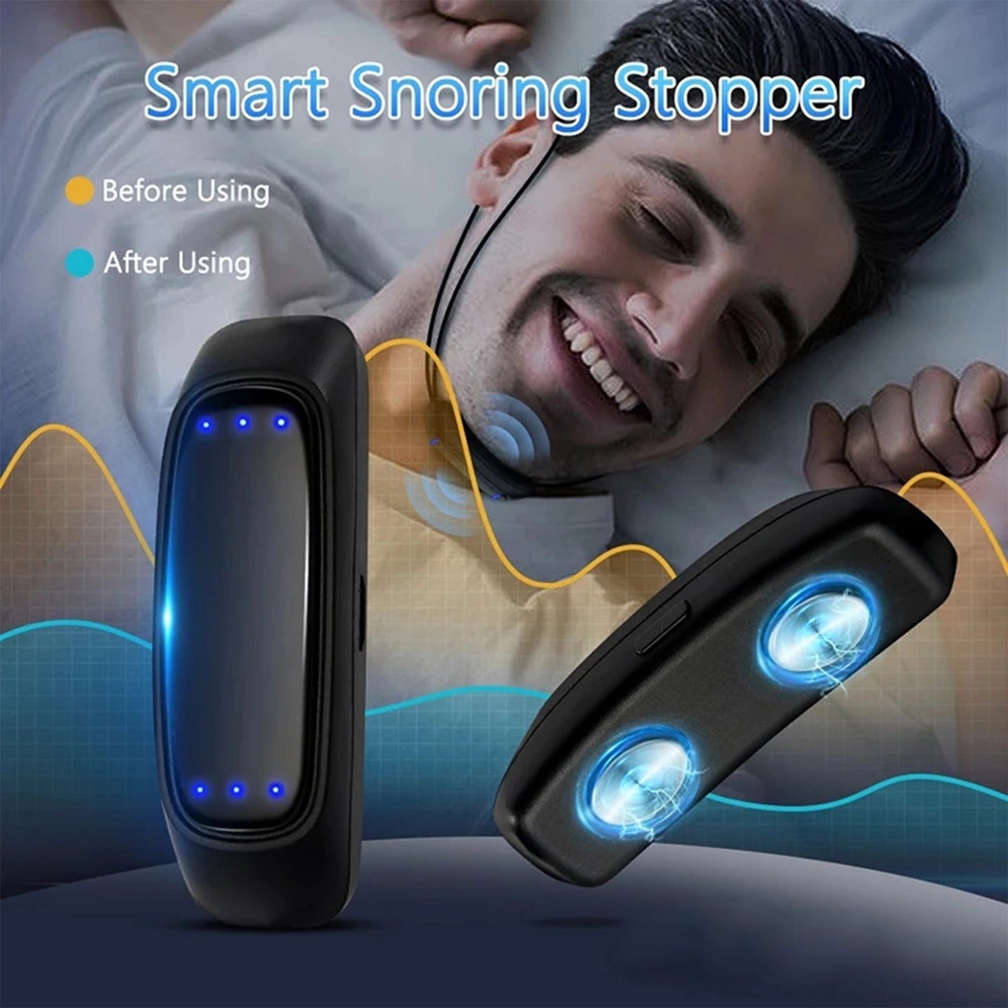 EMS Sleeping V-Face Lifter with Anti-Snoring Feature