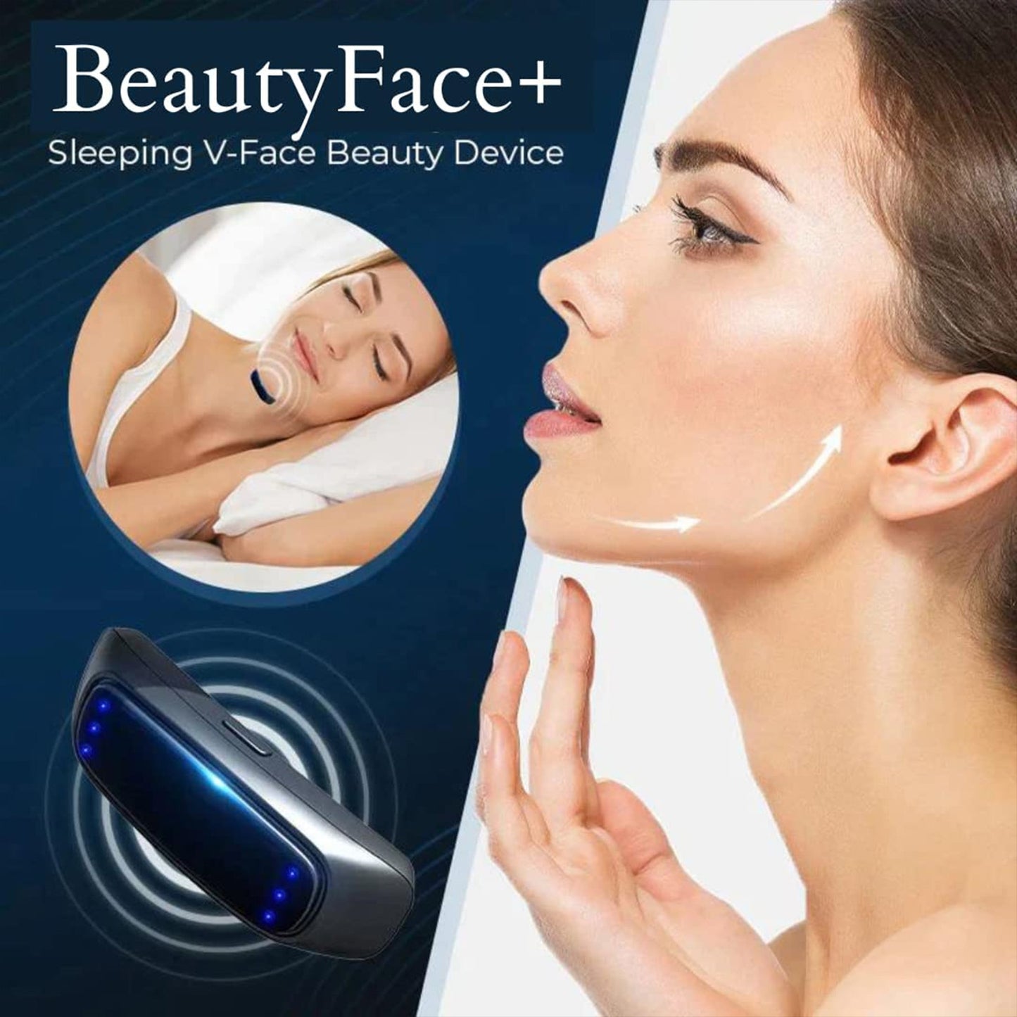 EMS Sleeping V-Face Lifter with Anti-Snoring Feature