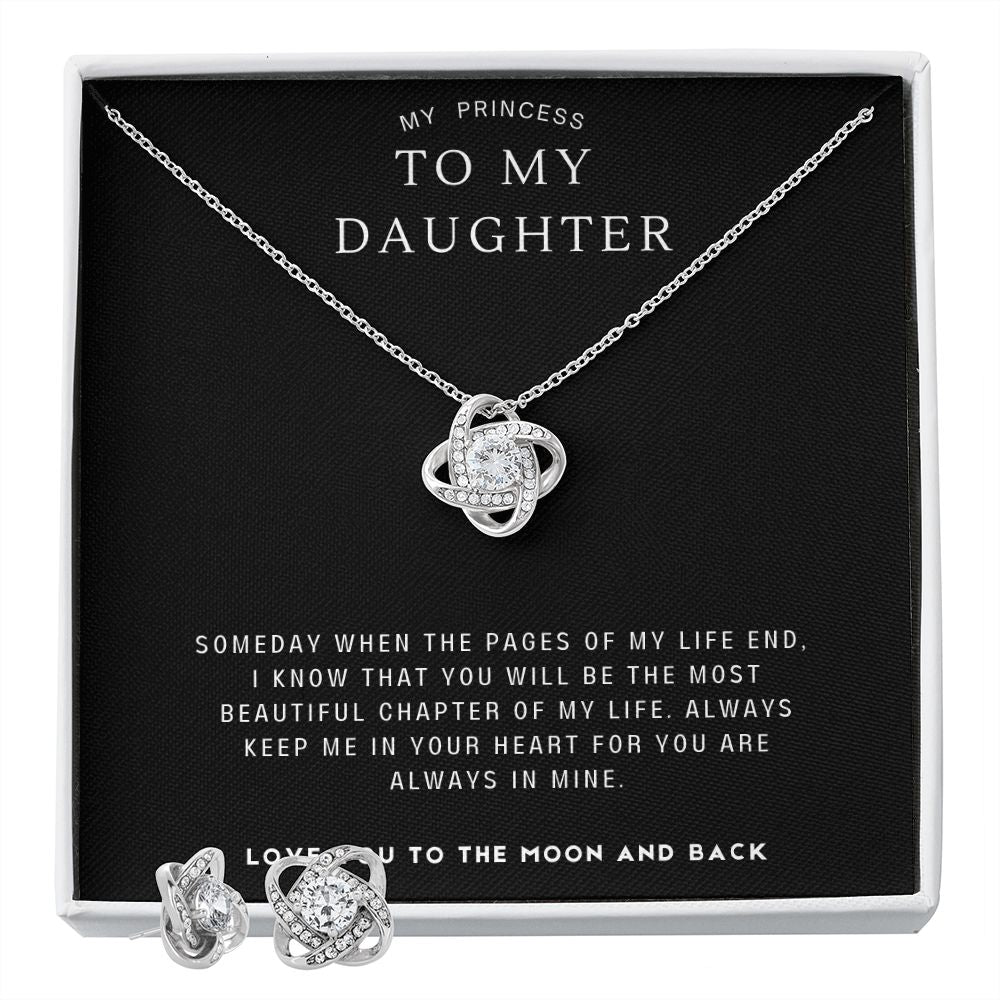 Daughter - My Princess with Earrings