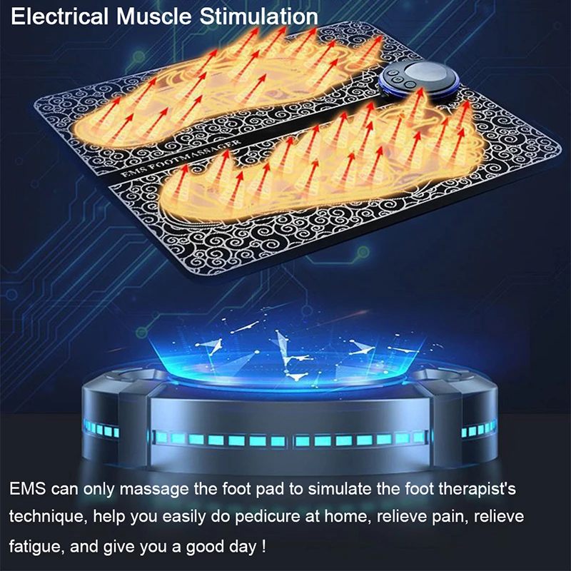 EMS Acupoints Stimulator Massage Foot Mat