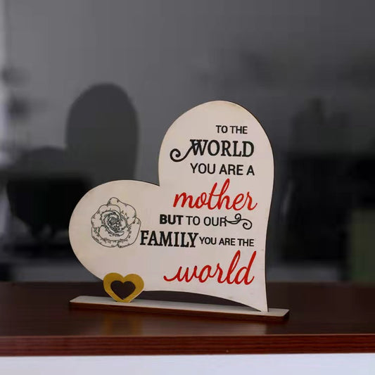 Mother's Day- Wooden Ornament