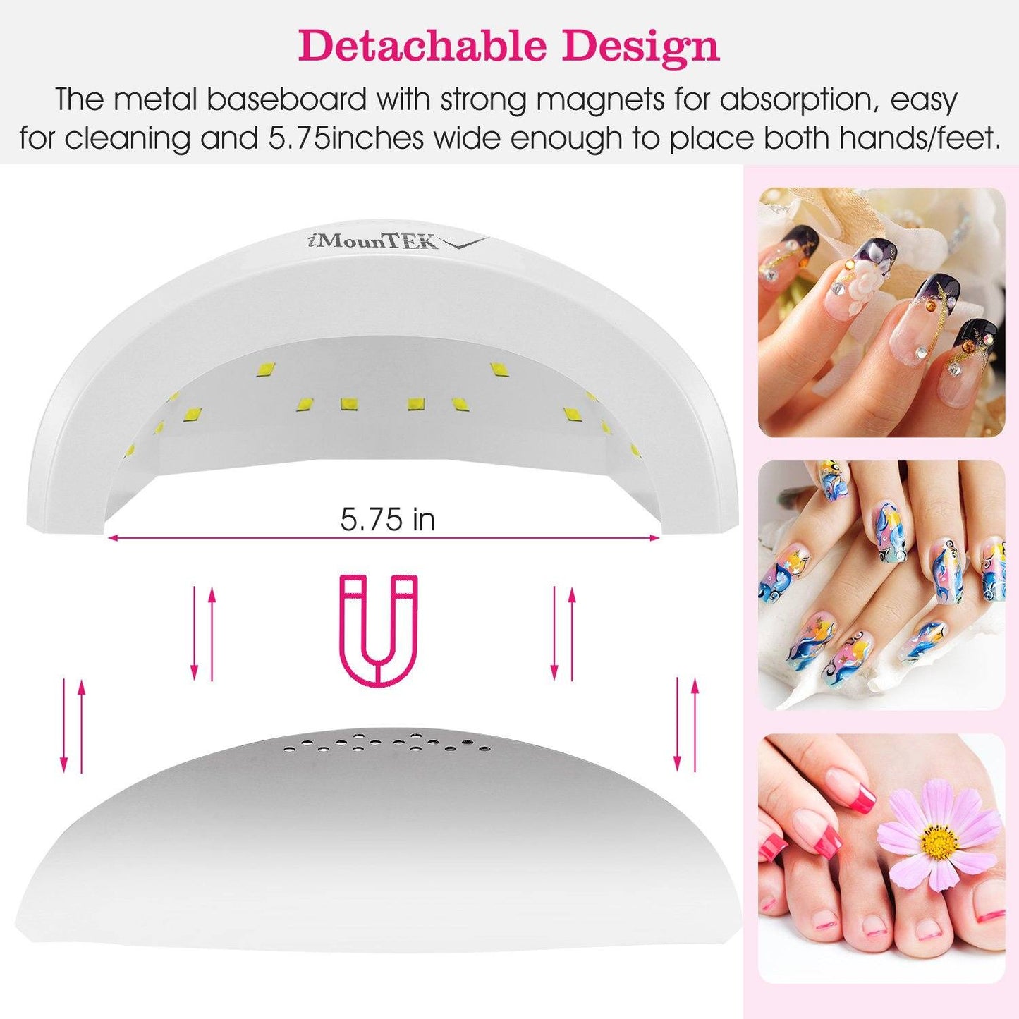 Nail Dryer 48W/24W UV LED Lamp