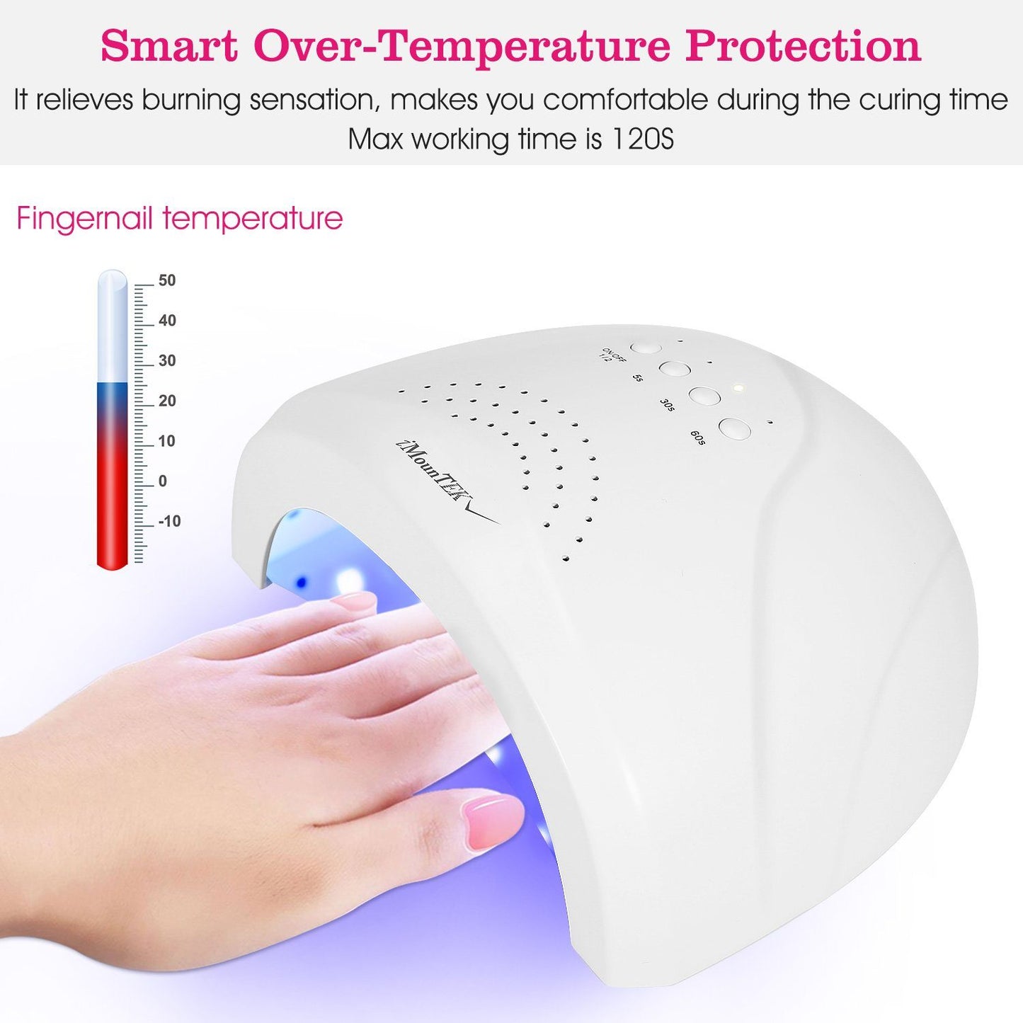 Nail Dryer 48W/24W UV LED Lamp