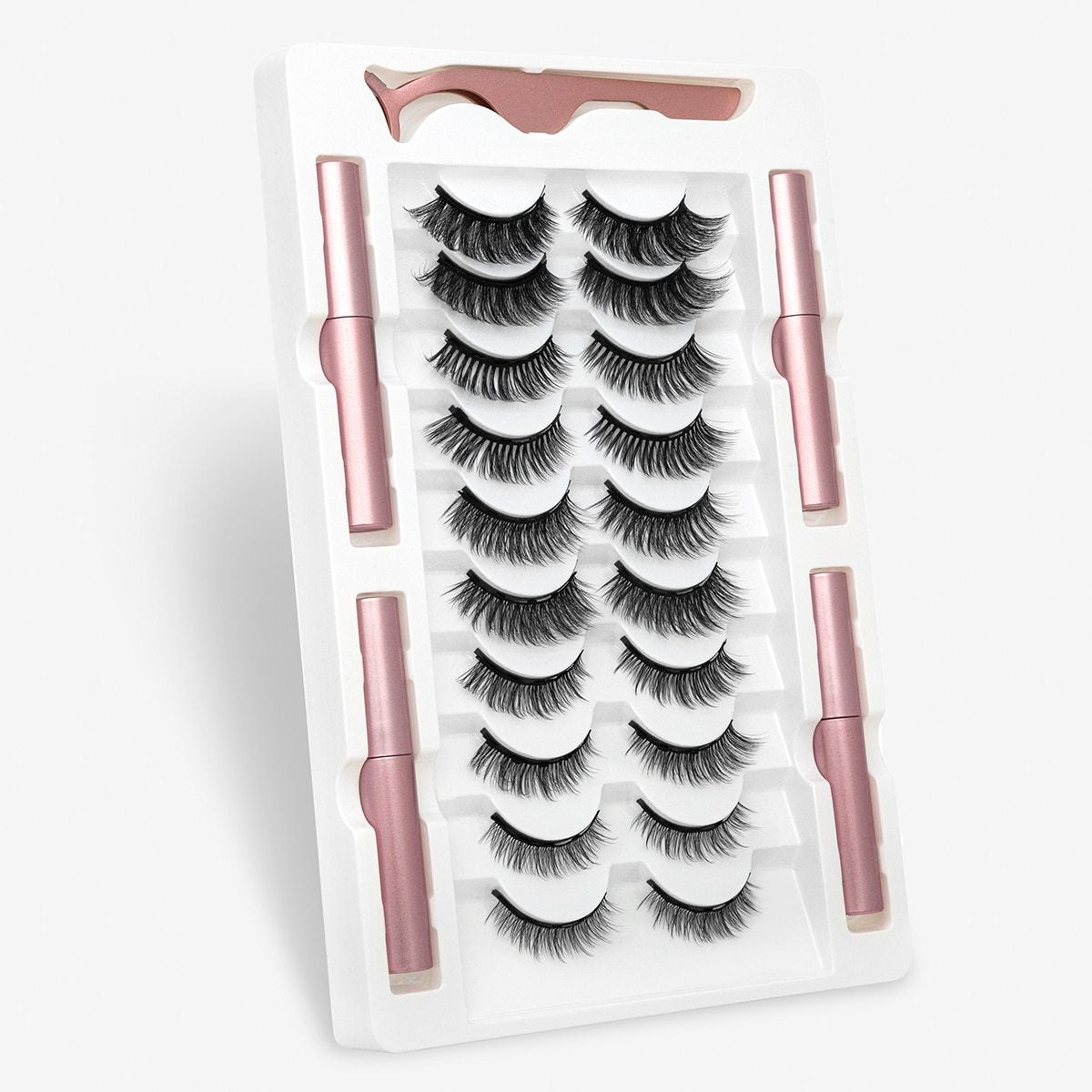 10 Pairs Magnetic Eyelashes Set