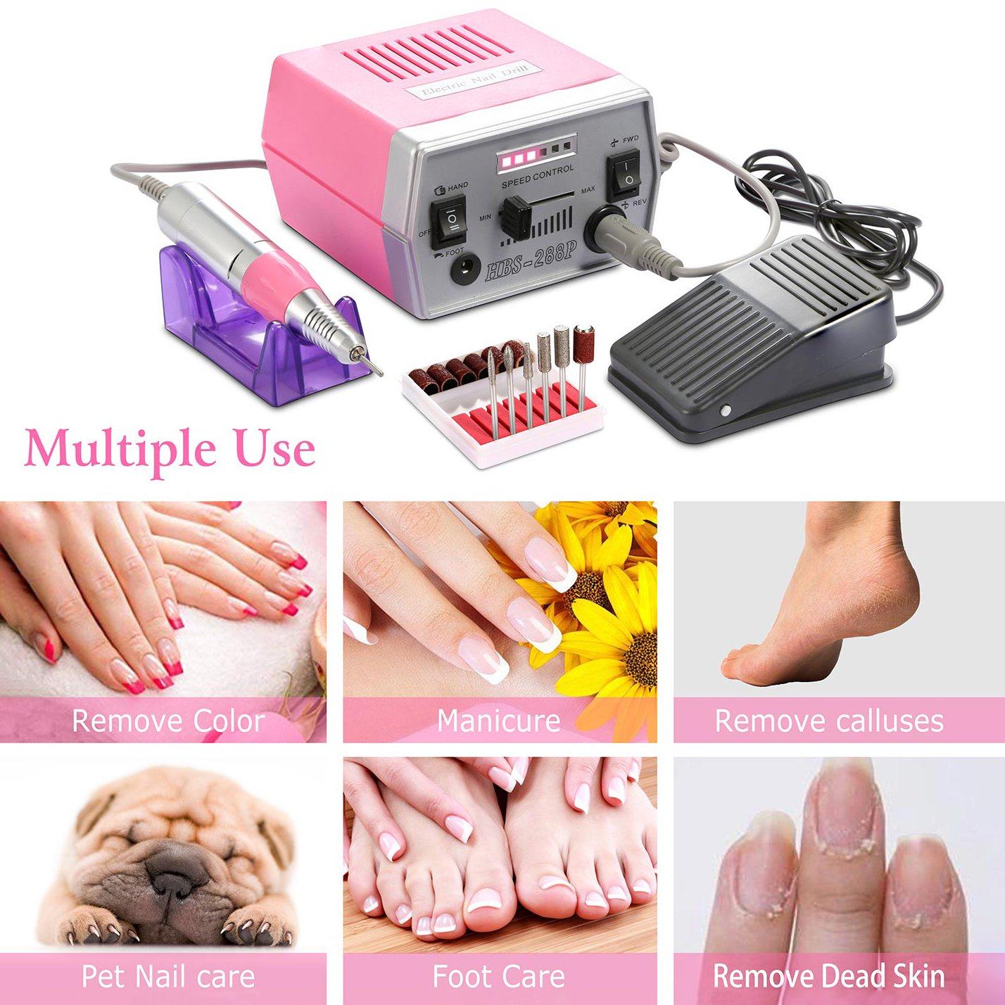 Professional Acrylic Nail Drill Machine