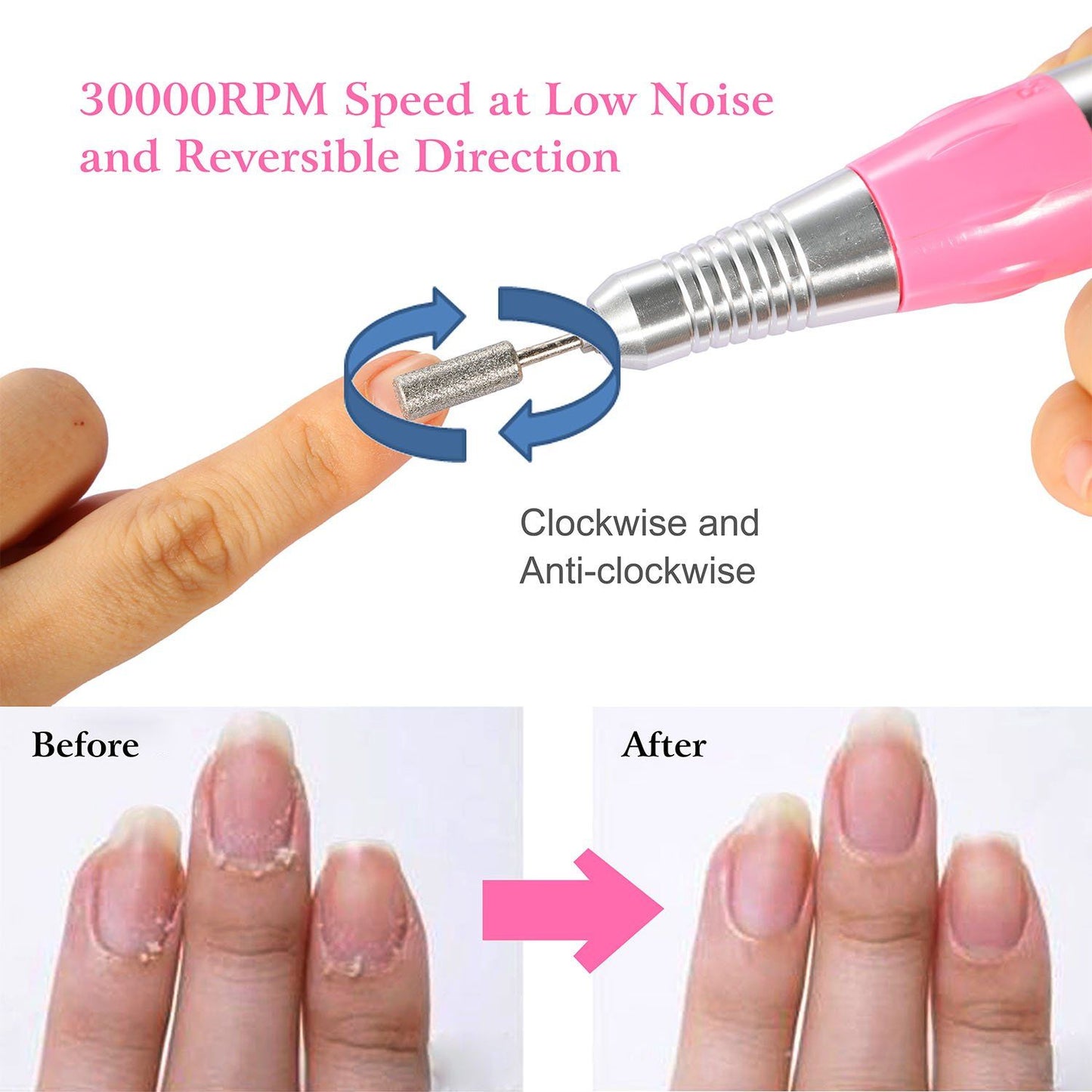 Professional Acrylic Nail Drill Machine