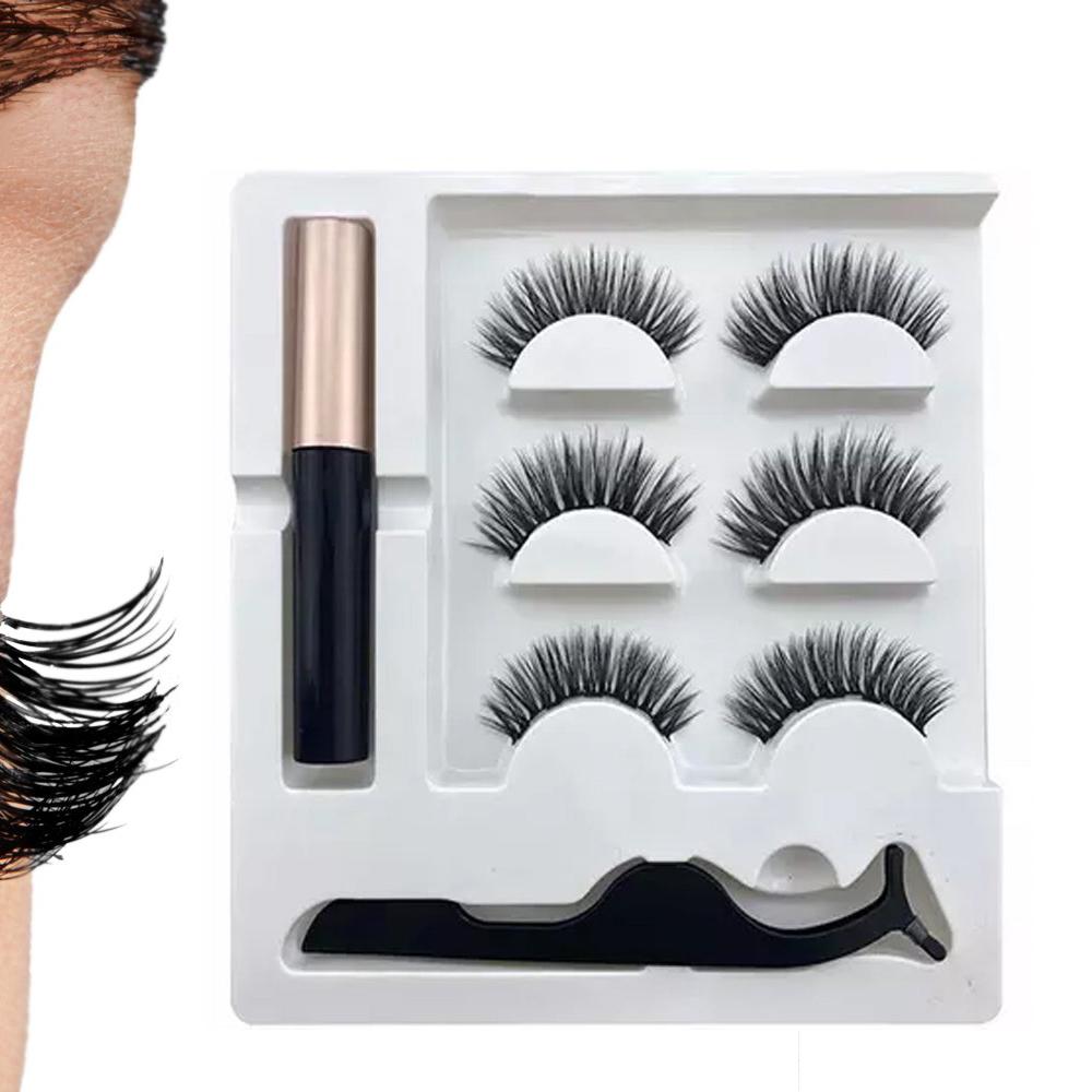 Professional Long Lasting Magnetic Eyeliner And Eyelash Kit